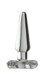Spade Anal Plug Clear - Small by Spartacus