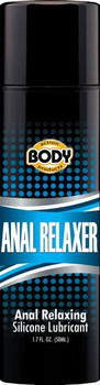Anal Relaxer Silicone Lube 1.7oz by Body Action