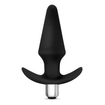 Luxe Discover Black Anal Plug by Blush Novelties