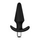 Luxe Discover Black Anal Plug by Blush Novelties - view 3