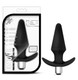 Luxe Discover Black Anal Plug by Blush Novelties - view 2