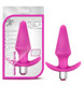 Luxe Discover Fuschia Pink Plug by Blush Novelties - view 3