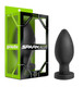 Blush Novelties Spark Silicone Plug Carbon Fiber Small Black - Product SKU BN13485