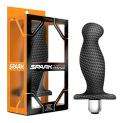 Spark Ignition PRV 03 Carbon Fiber Black Vibrator Sex Toy
