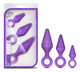 Candy Rimmer Butt Plug Kit Purple by Blush Novelties