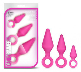 Candy Rimmer Kit Butt Plug Fuchsia Pink Adult Sex Toys