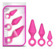 Candy Rimmer Kit Butt Plug Fuchsia Pink by Blush Novelties