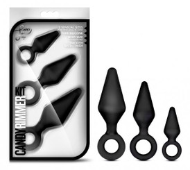 Candy Rimmer Kit Plugs Black by Blush Novelties