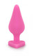 Naughtier Candy Heart Ride Me Pink Butt Plug by Blush Novelties - Product SKU BN95710