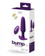 Vedo Bump Plus Rechargeable Remote Control Anal Vibe Deep Purple - view 2