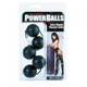 Power Balls Latex Dipped Weighted Pleasure Balls 1.25 Inch - Black by Cal Exotics - view 4