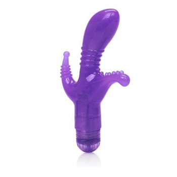 Triple Tease Purple Vibrator Sex Toy