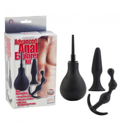 Advanced Anal Explorer Kit Black Adult Toy