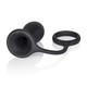 Prostate Probe Attached Ring Black by Cal Exotics
