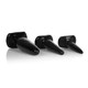 Anal Trainer Kit 3 Butt Plugs Black by Cal Exotics - view 4