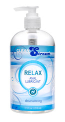 The Clean Stream Relax Desensitizing Anal Lube, 17.5 oz. Sex Toy For Sale