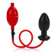 Expandable Butt Plug Latex Red Black Adult Sex Toy