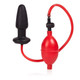 Expandable Butt Plug Latex Red Black by Cal Exotics - view 2