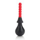 Ribbed Anal Douche Black Red by Cal Exotics - view 2