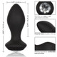 Power Gem Vibrating Petite Crystal Probe Black by Cal Exotics - view 3