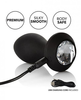 Power Gem Vibrating Crystal Probe Black by Cal Exotics