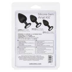 Silicone Gem Anal Kit by California Exotic Novelties