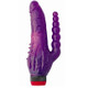 Jelly Caribbean Tango Double Dong Purple Vibrator by Golden Triangle - Product SKU GT2207