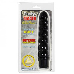 Tushy Teaser Black Vibrator Adult Sex Toy