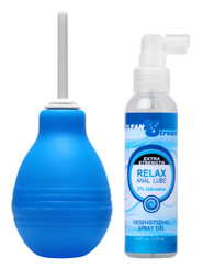 CleanStream Anal Lube and Enema Kit Sex Toy