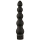 Black Magic 7 inches Ribbed Vibrator by Doc Johnson - Product SKU DJ095116