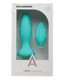 A-play Thrust Experienced Anal Plug Rechargeable W/ Remote Teal by Doc Johnson