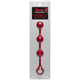 Kink Weighted Silicone Anal Balls Red Adult Sex Toys