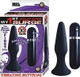 My First Silicone Surge Vibrating Butt Plug 5 Inch - Black Adult Sex Toy