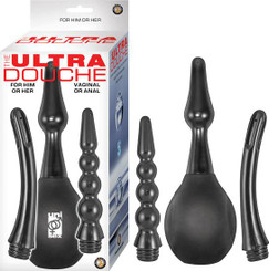The Ultra Unisex Douche For Vaginal, Anal Black by NassToys