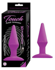 Touch Anal Arouser Purple Touch-Activated Butt Plug Adult Toy