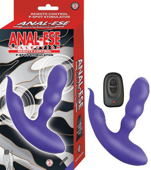 Anal Ese Remote Control P-Spot Stimulator Purple Best Sex Toy