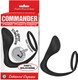 Commander Prostate Pleaser Erection ring Black by NassToys