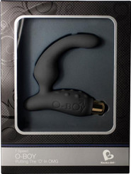 O Boy 7 Speed Waterproof Prostate Stimulator - Black by Rocks Off