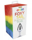 Rainbow Foxy Tail with Stainless Steel Butt Plug by Hott Products - view 3