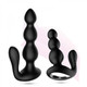 Bliss Tail Spin Beaded Anal Vibe Rechargeable Black Best Adult Toys