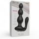 Hott Products Bliss Tail Spin Beaded Anal Vibe Rechargeable Black - Product SKU HO3292