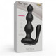 Bliss Tail Spin Beaded Anal Vibe Rechargeable Black by Hott Products - view 3
