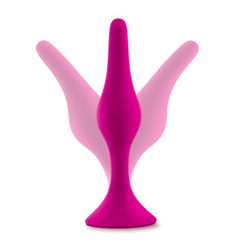 Luxe Beginner Plug Kit Anal Trainer Pink by Blush Novelties