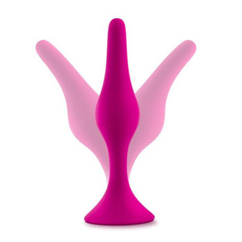 Luxe Beginner Plug Kit Anal Trainer Pink by Blush Novelties