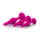 Blush Novelties Luxe Beginner Plug Kit Anal Trainer Pink - Product SKU BN312610