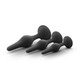 Luxe Beginner Plug Kit Anal Trainer Black by Blush Novelties - view 3