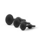 Luxe Beginner Plug Kit Anal Trainer Black by Blush Novelties - view 4
