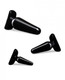 Anal Adventures Basic Plug Kit Black by Blush Novelties - view 3