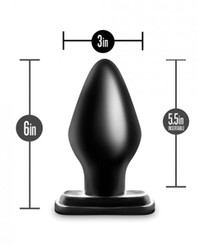 Anal Adventures Xxl Plug Black by Blush Novelties