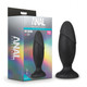 Anal Adventures Platinum Silicone Rocket Plug Black by Blush Novelties - view 2